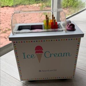 American Girl Ice Cream Cart